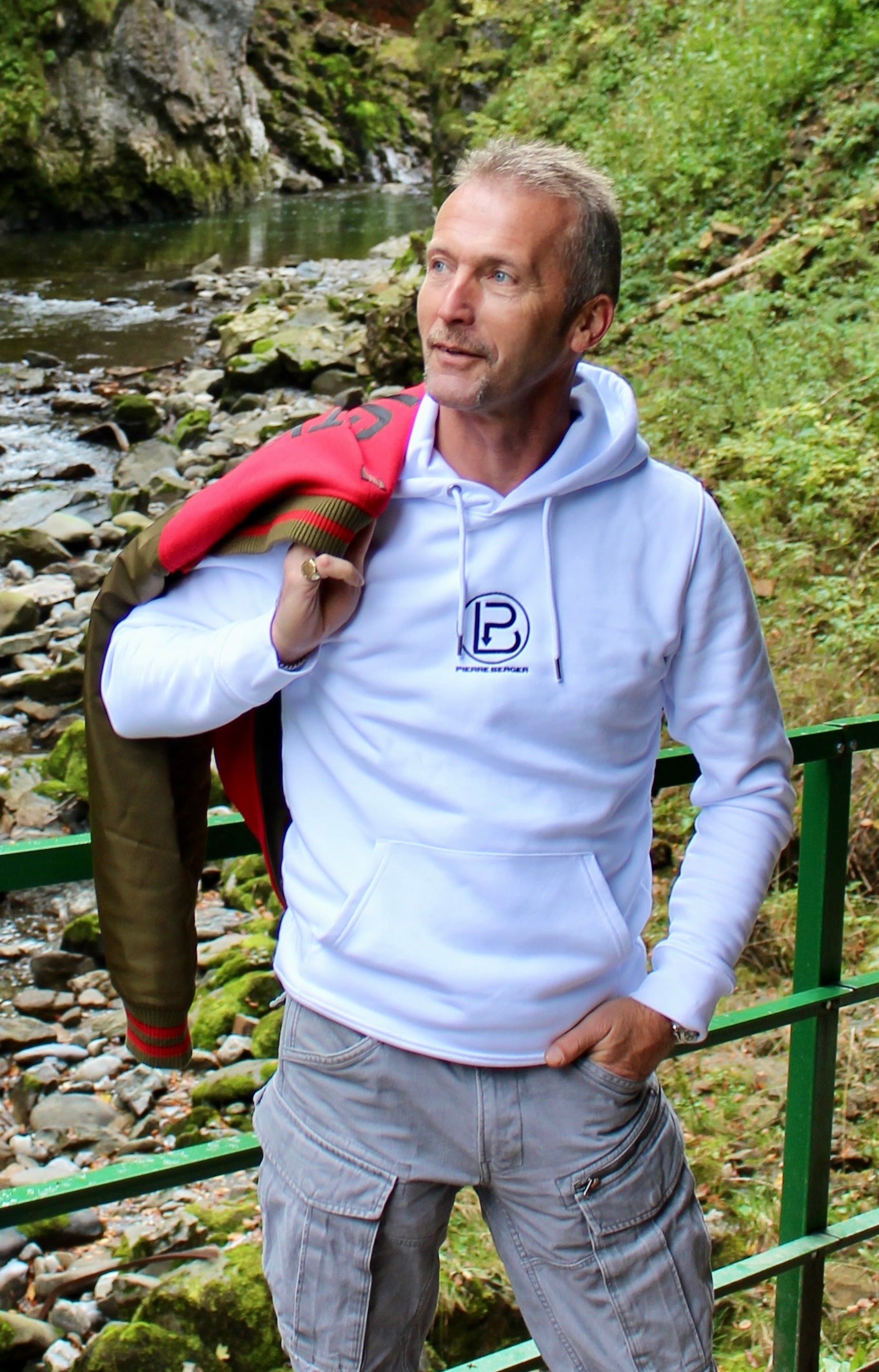 Pierre Berger Stick - Unisex Hoodie 100% recycelt