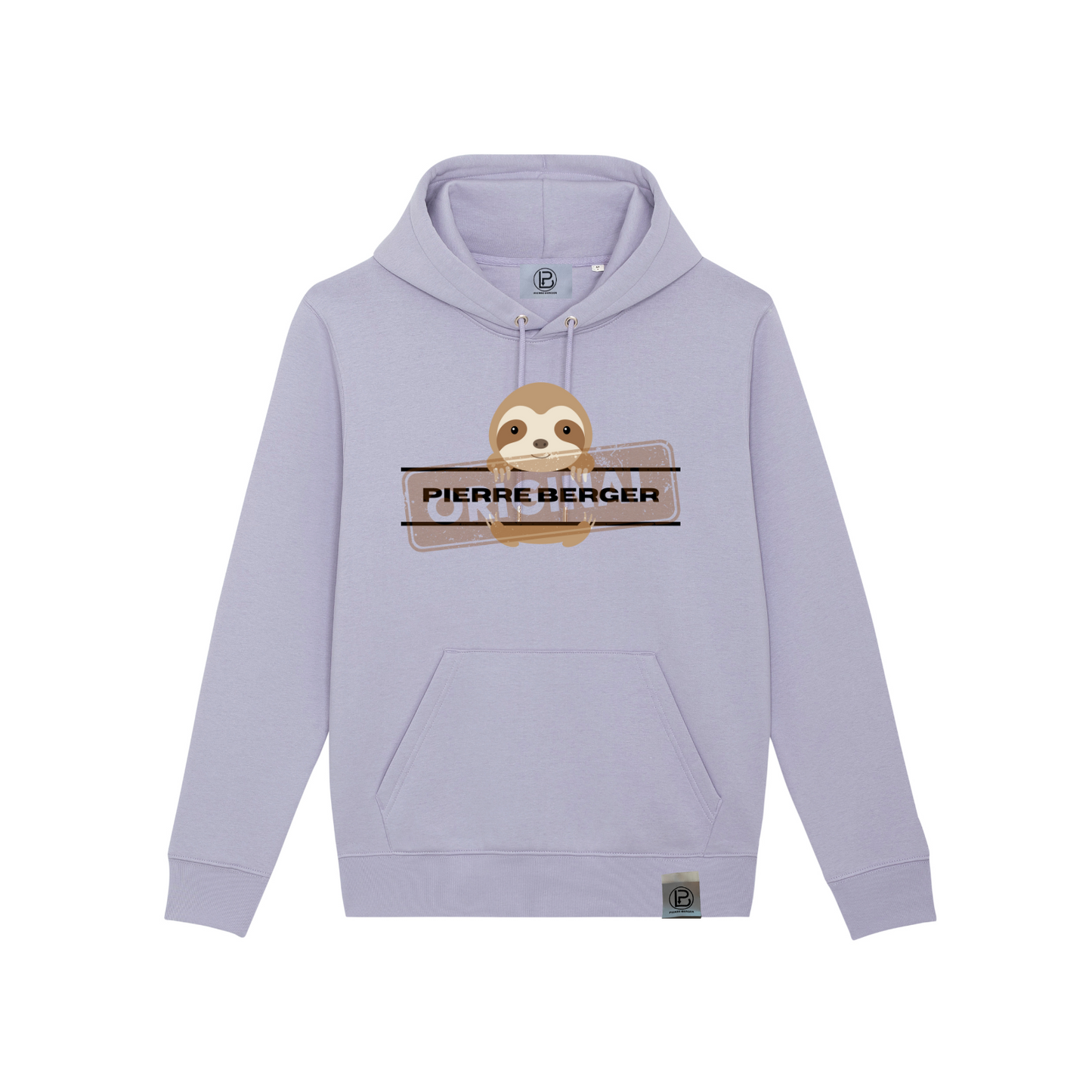 PIERRE BERGER - Unisex Hoodie Sloth Original 100% recycelt