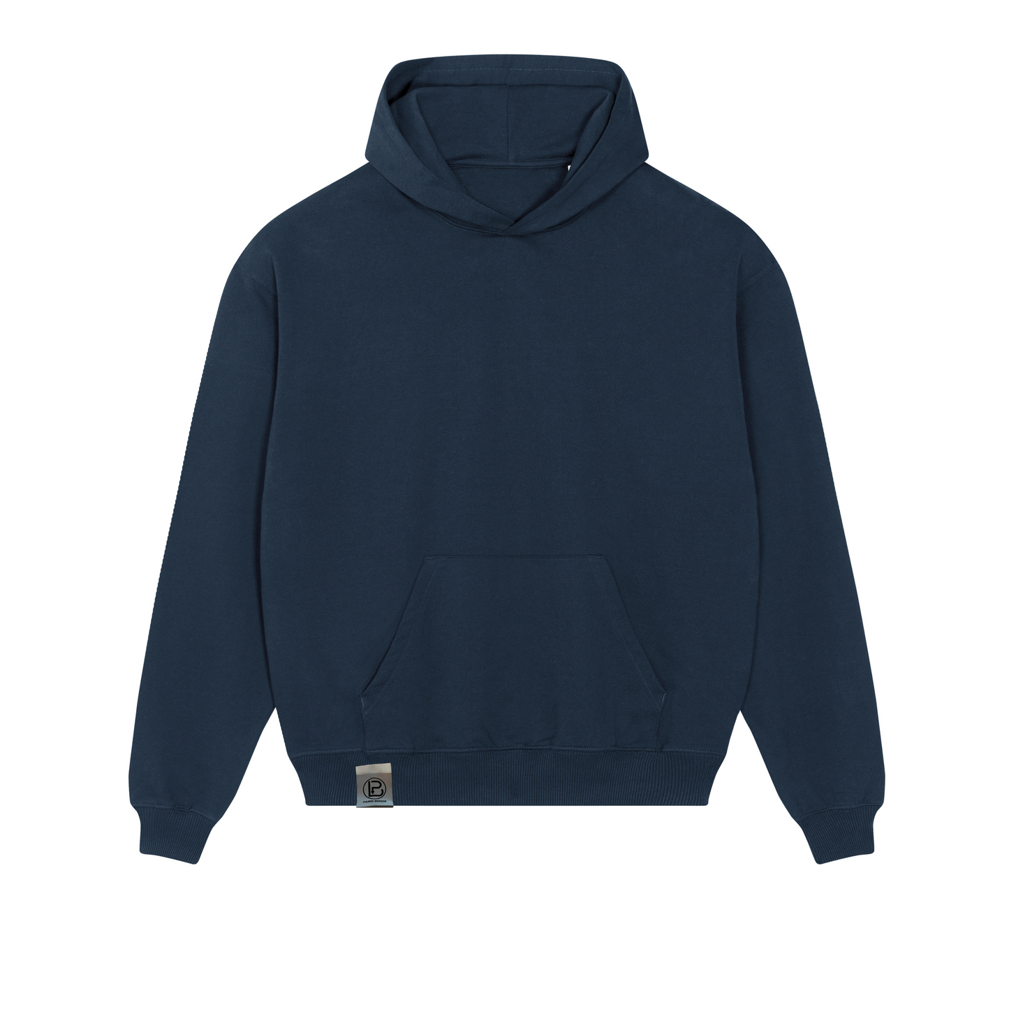 PIERRE BERGER - Kastiger Oversize Unisex Hoodie 100% Bio-Baumwolle