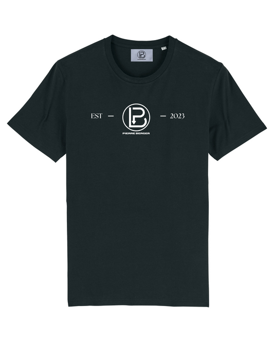 PIERRE BERGER - 100% Organic Cotton Unisex T-Shirt Simple Typograph